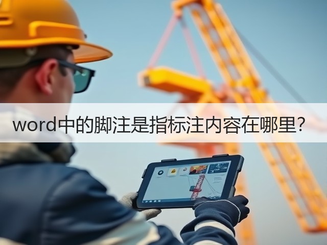 word中的脚注是指标注内容在哪里?(图2) word中的脚注是指标注内容在哪里?(图2)