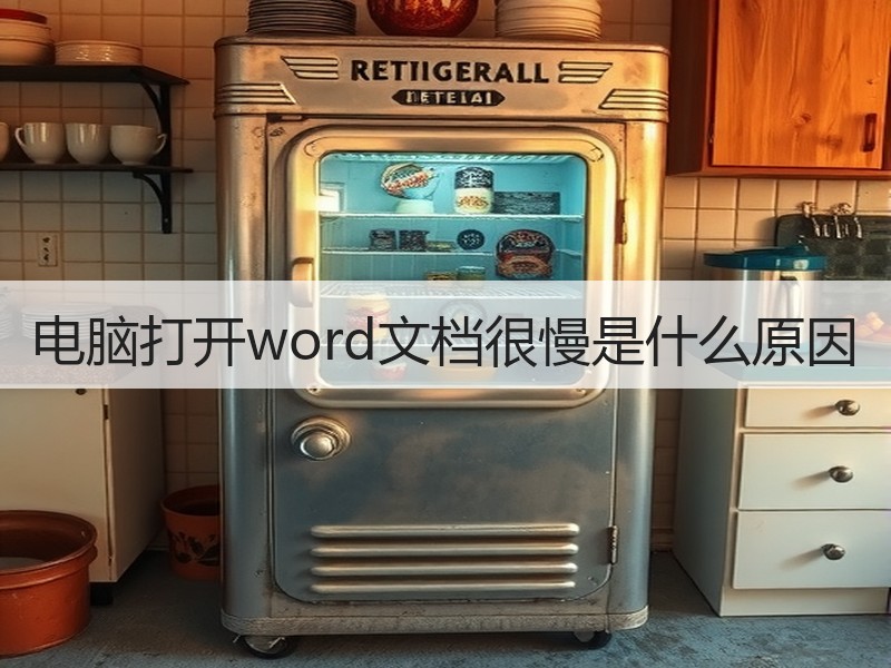电脑打开word文档很慢是什么原因 - 诺云壹观办公网