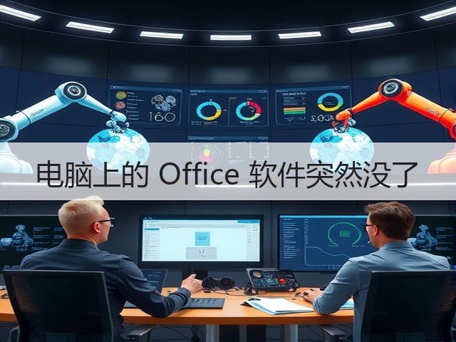 电脑上的 Office 软件突然没了(图2) 电脑上的 Office 软件突然没了(图2)