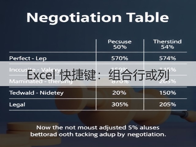 Excel 快捷键：组合行或列(图3)