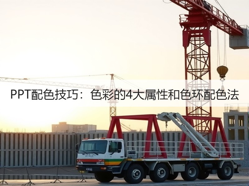 PPT配色技巧：色彩的4大属性和色环配色法 - 诺云壹观办公网