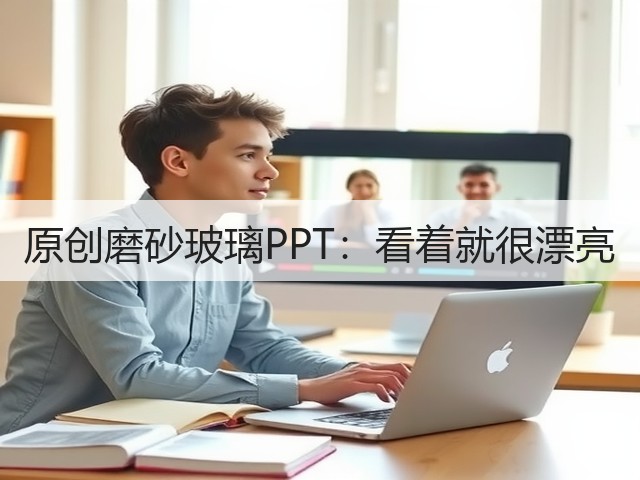 原创磨砂玻璃PPT:看着就很漂亮(图1) 原创磨砂玻璃PPT:看着就很漂亮(图1)