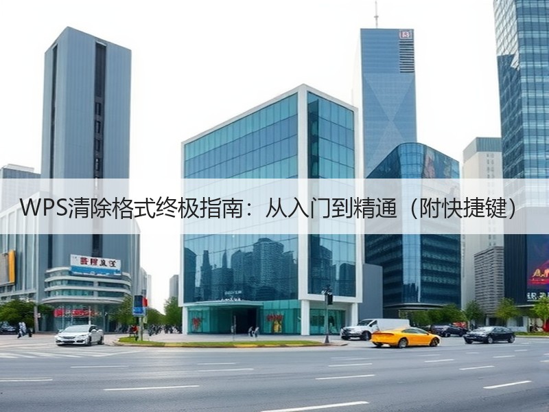 WPS清除格式终极指南：从入门到精通（附快捷键） - 诺云壹观办公网