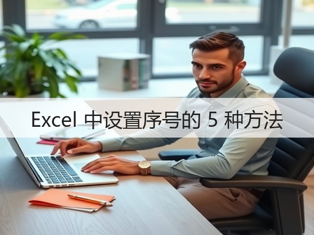 Excel 中设置序号的 5 种方法(图3)