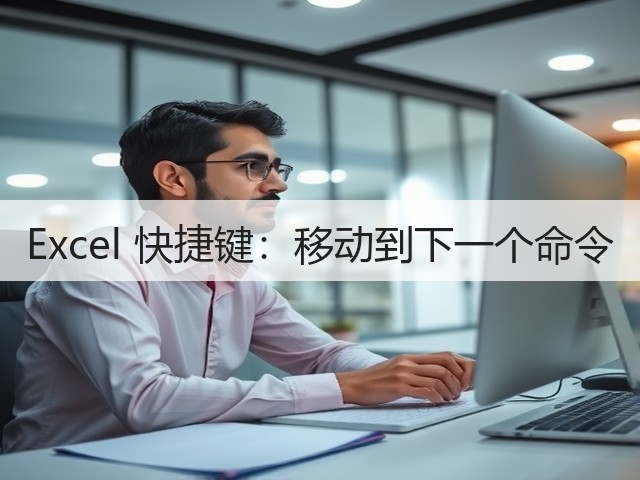 Excel 快捷键:移动到下一个命令(图2) Excel 快捷键:移动到下一个命令(图2)