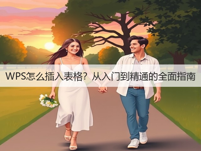 WPS怎么插入表格?从入门到精通的全面指南(图1) WPS怎么插入表格?从入门到精通的全面指南(图1)