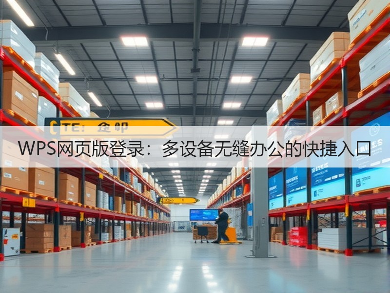 WPS网页版登录：多设备无缝办公的快捷入口 - 诺云壹观办公网