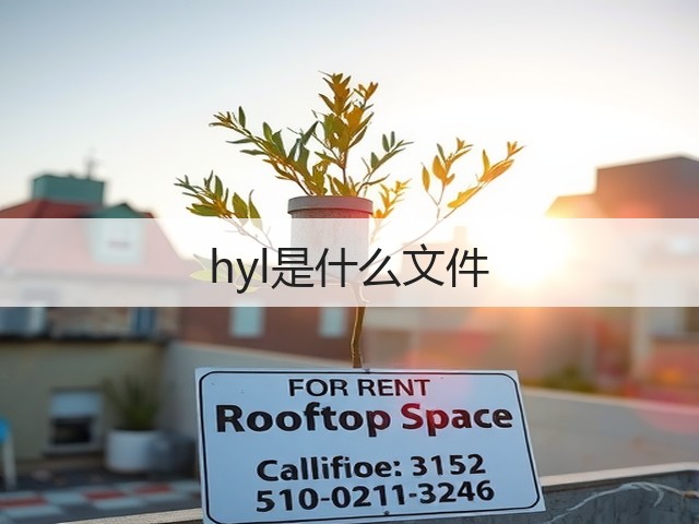 hyl是什么文件(图1) hyl是什么文件(图1)