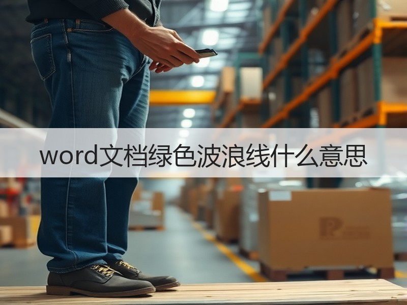 word文档绿色波浪线什么意思 - 诺云壹观办公网