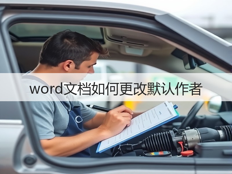 word文档如何更改默认作者 - 诺云壹观办公网