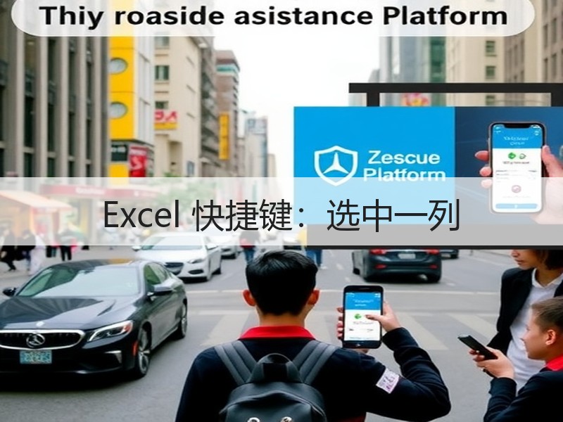 Excel 快捷键：选中一列 - 诺云壹观办公网