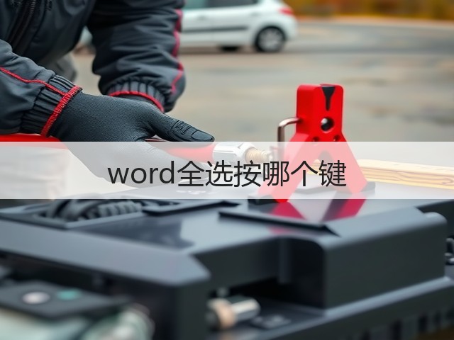 word全选按哪个键(图2)