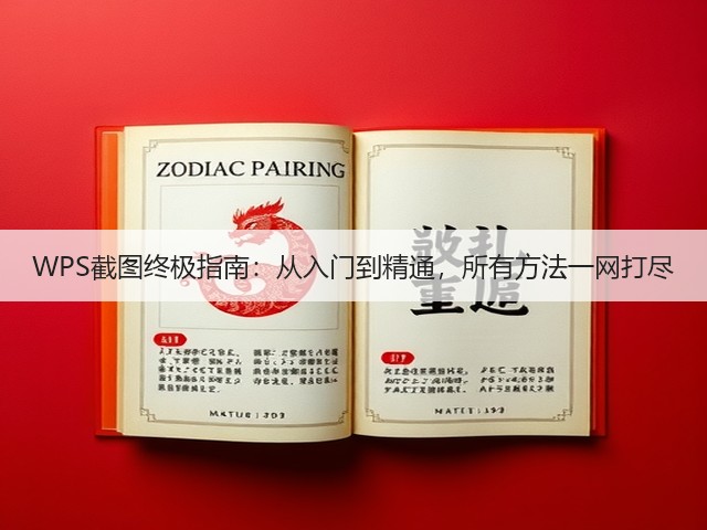 WPS截图终极指南：从入门到精通，所有方法一网打尽(图1)