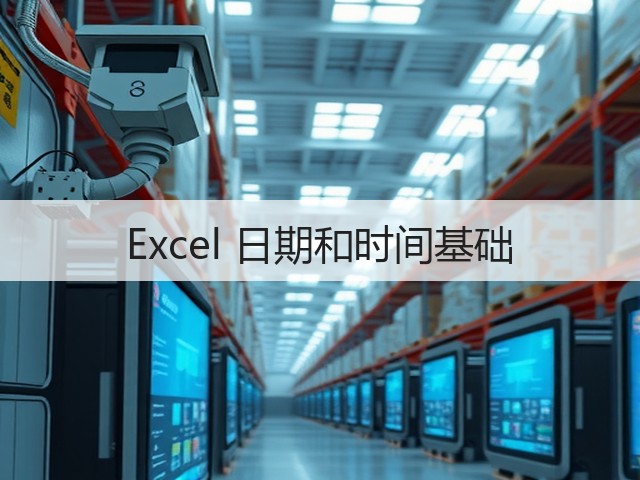 Excel 日期和时间基础(图3) Excel 日期和时间基础(图3)
