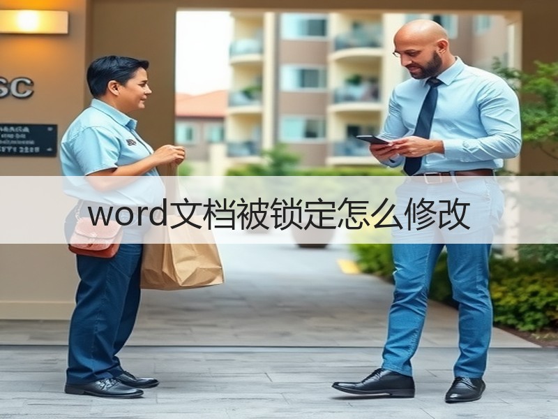 word文档被锁定怎么修改 - 诺云壹观办公网