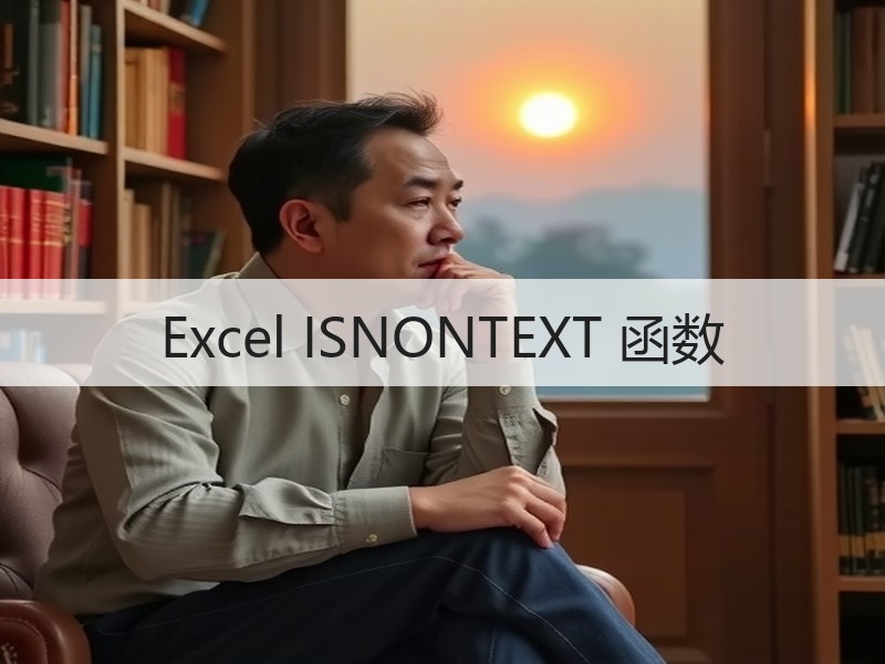 Excel ISNONTEXT 函数 - 诺云壹观办公网