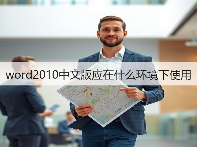 word2010中文版应在什么环境下使用(图3) word2010中文版应在什么环境下使用(图3)