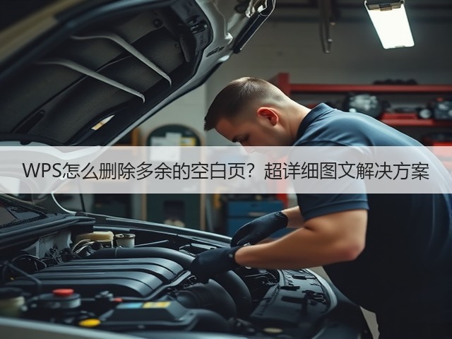 WPS怎么删除多余的空白页？超详细图文解决方案(图3)