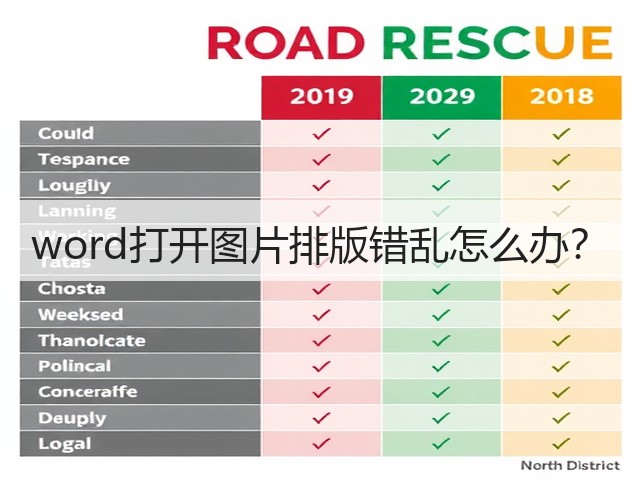 word打开图片排版错乱怎么办?(图1) word打开图片排版错乱怎么办?(图1)