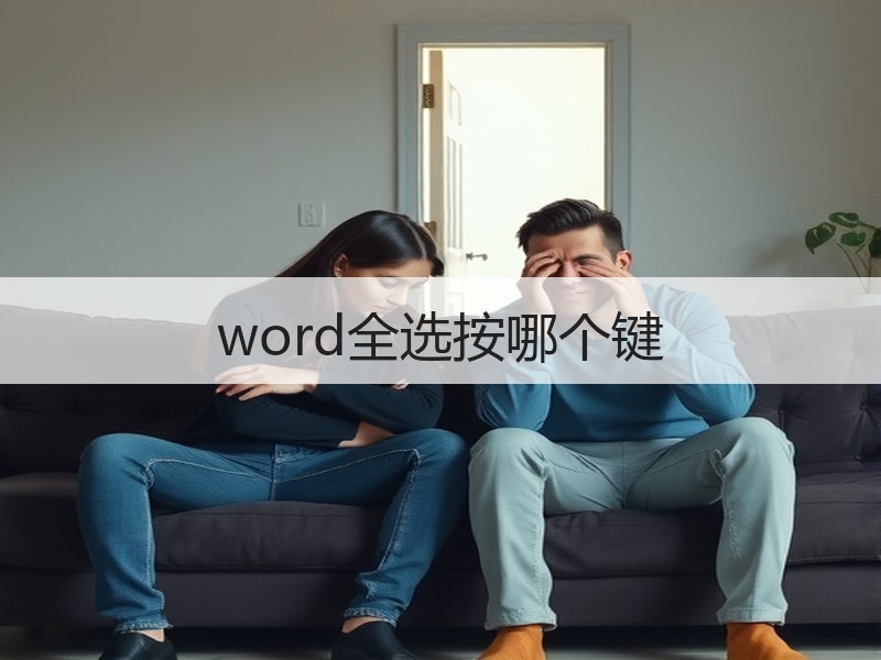 word全选按哪个键 - 诺云壹观办公网