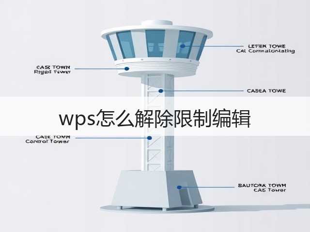 wps怎么解除限制编辑(图1)