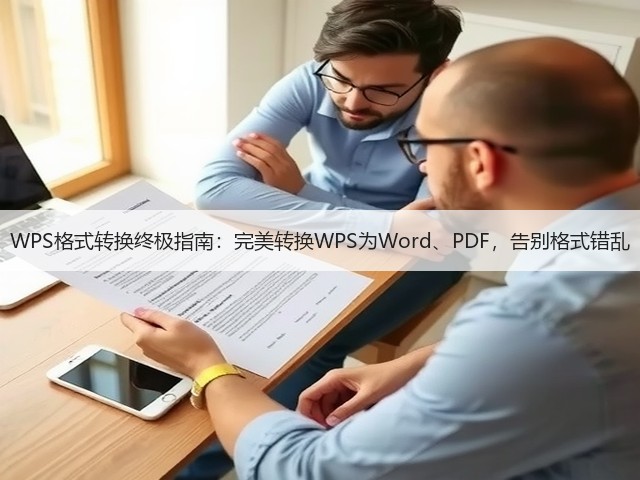 WPS格式转换终极指南：完美转换WPS为Word、PDF，告别格式错乱(图2)