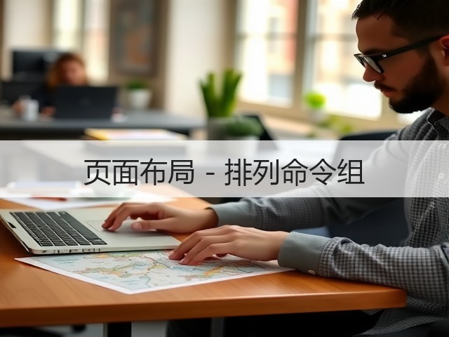 页面布局 - 排列命令组(图3)