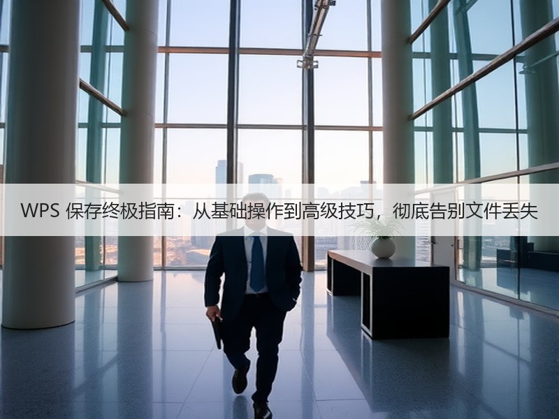 WPS 保存终极指南：从基础操作到高级技巧，彻底告别文件丢失 - 诺云壹观办公网