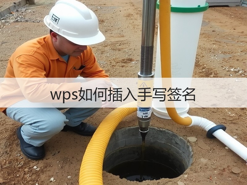 wps如何插入手写签名 - 诺云壹观办公网