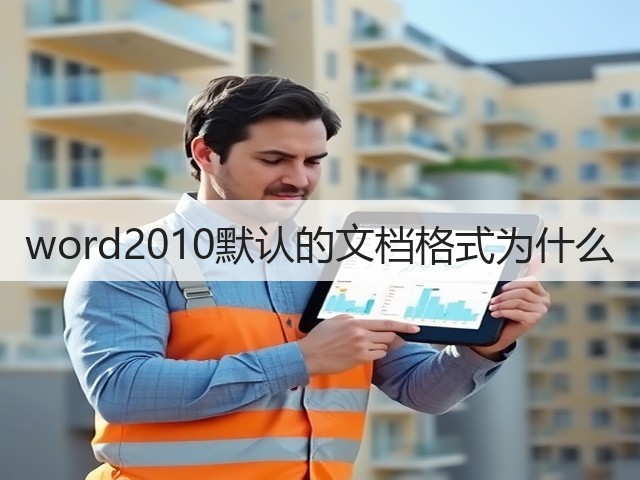 word2010默认的文档格式为什么(图1)