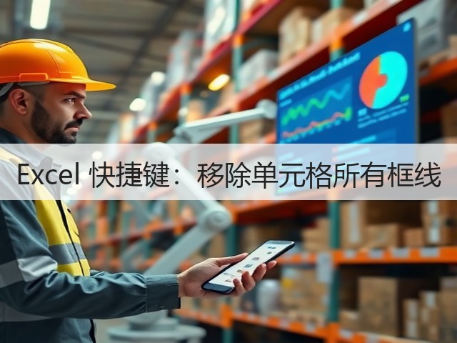 Excel 快捷键：移除单元格所有框线(图2)