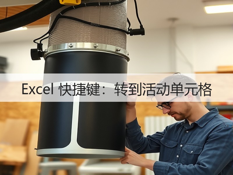 Excel 快捷键：转到活动单元格 - 诺云壹观办公网