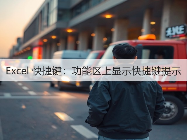 Excel 快捷键:功能区上显示快捷键提示(图3) Excel 快捷键:功能区上显示快捷键提示(图3)