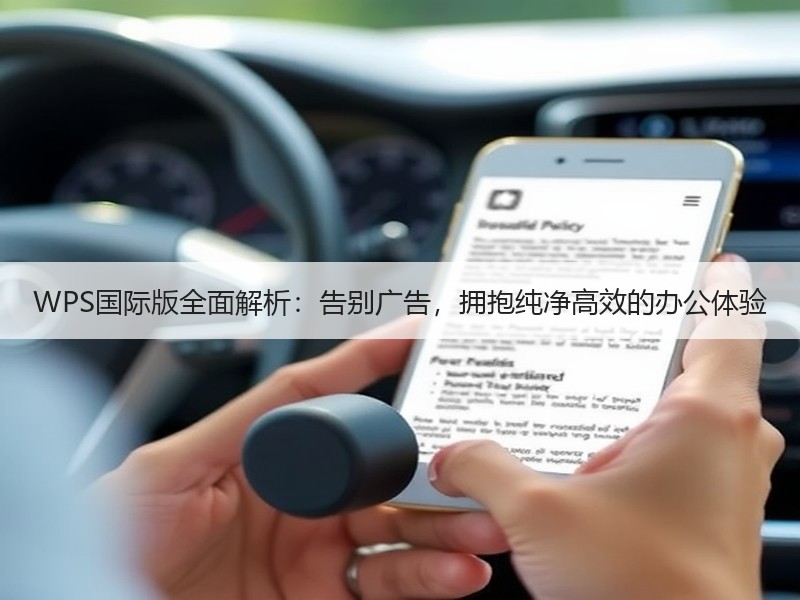 WPS国际版全面解析：告别广告，拥抱纯净高效的办公体验 - 诺云壹观办公网