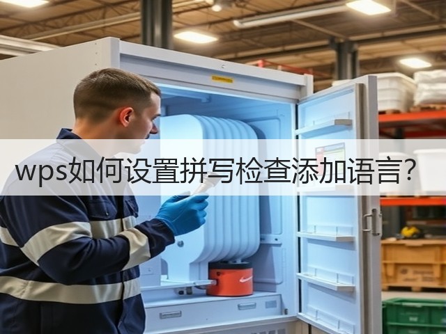 wps如何设置拼写检查添加语言?(图3) wps如何设置拼写检查添加语言?(图3)