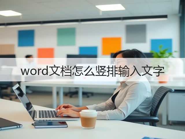 word文档怎么竖排输入文字(图2)