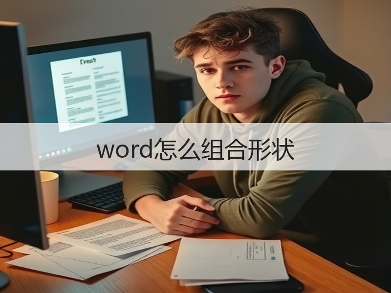 word怎么组合形状 - 诺云壹观办公网