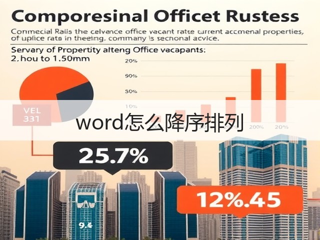 word怎么降序排列(图1) word怎么降序排列(图1)