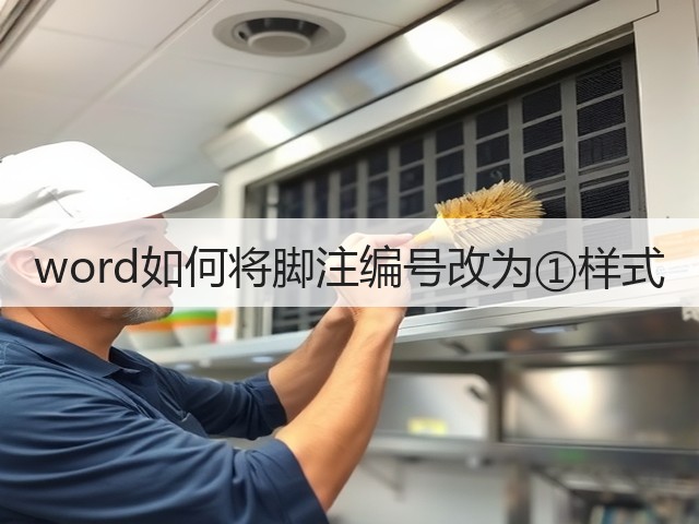 word如何将脚注编号改为①样式(图1) word如何将脚注编号改为①样式(图1)