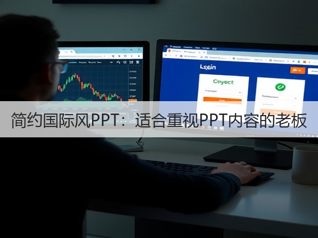 简约国际风PPT：适合重视PPT内容的老板(图3)