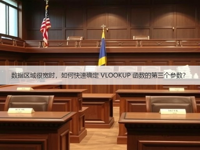 数据区域很宽时,如何快速确定 VLOOKUP 函数的第三个参数?(图1) 数据区域很宽时,如何快速确定 VLOOKUP 函数的第三个参数?(图1)