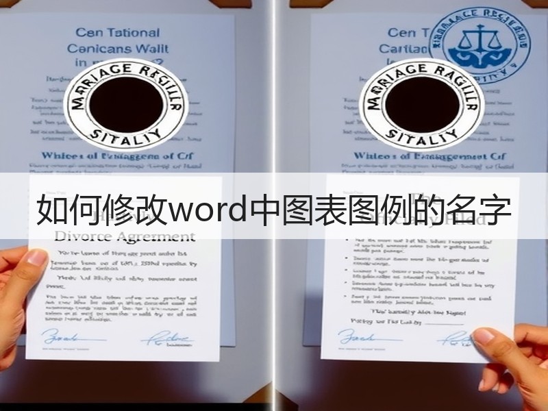 如何修改word中图表图例的名字 - 诺云壹观办公网