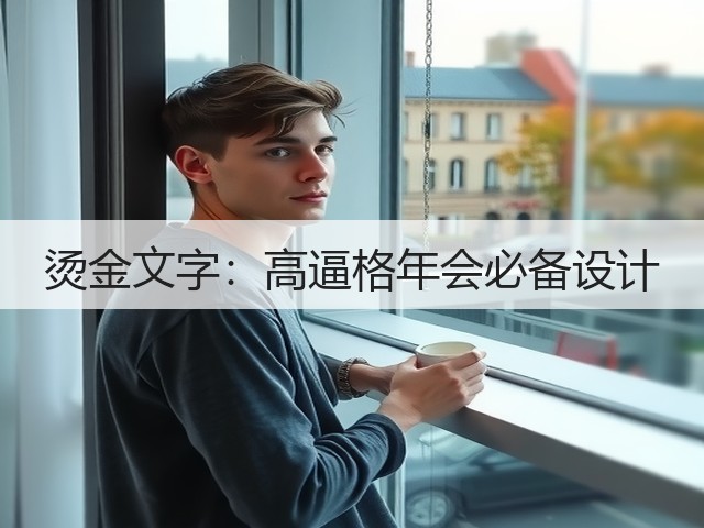 烫金文字:高逼格年会必备设计(图1) 烫金文字:高逼格年会必备设计(图1)
