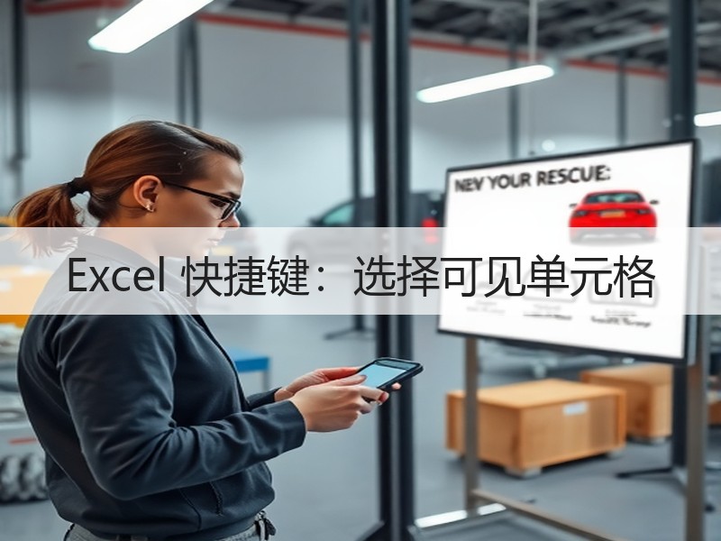 Excel 快捷键：选择可见单元格 - 诺云壹观办公网