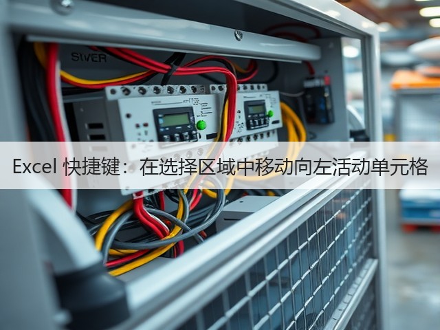 Excel 快捷键:在选择区域中移动向左活动单元格(图1) Excel 快捷键:在选择区域中移动向左活动单元格(图1)