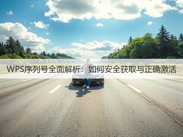 WPS序列号全面解析：如何安全获取与正确激活(图1)