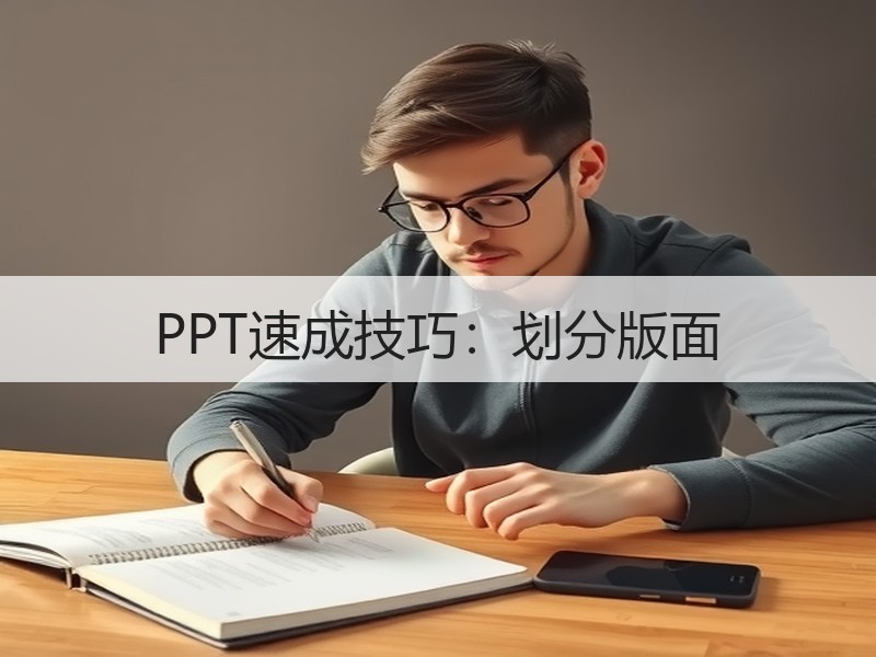 PPT速成技巧：划分版面 - 诺云壹观办公网