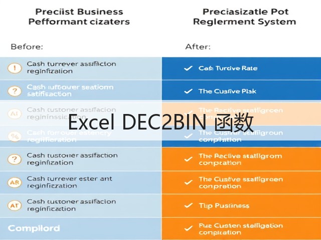 Excel DEC2BIN 函数(图1) Excel DEC2BIN 函数(图1)