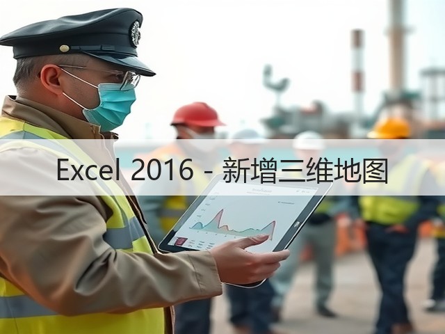 Excel 2016 - 新增三维地图(图1) Excel 2016 - 新增三维地图(图1)