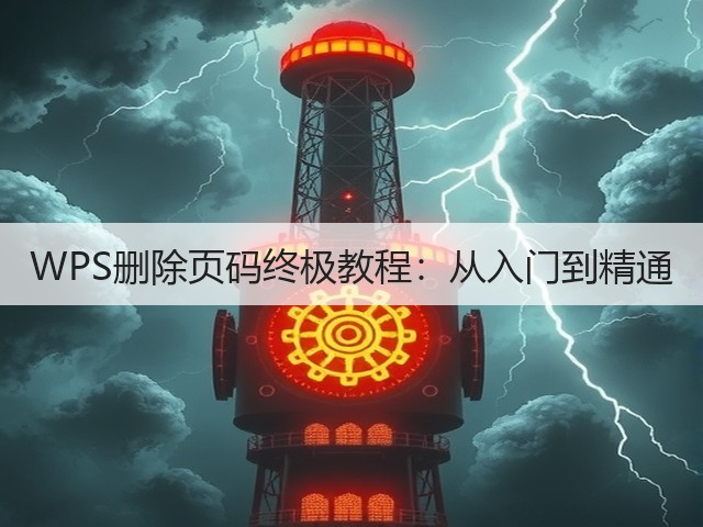 WPS删除页码终极教程:从入门到精通(图1) WPS删除页码终极教程:从入门到精通(图1)